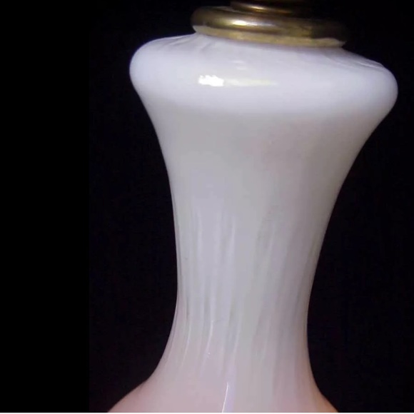 MURANO ITALY LAMP VETRARTI CASED GLASS WHITE GLOBE SHADE HOLLYWOOD REGENCY 3-WAY - Picture 6 of 11